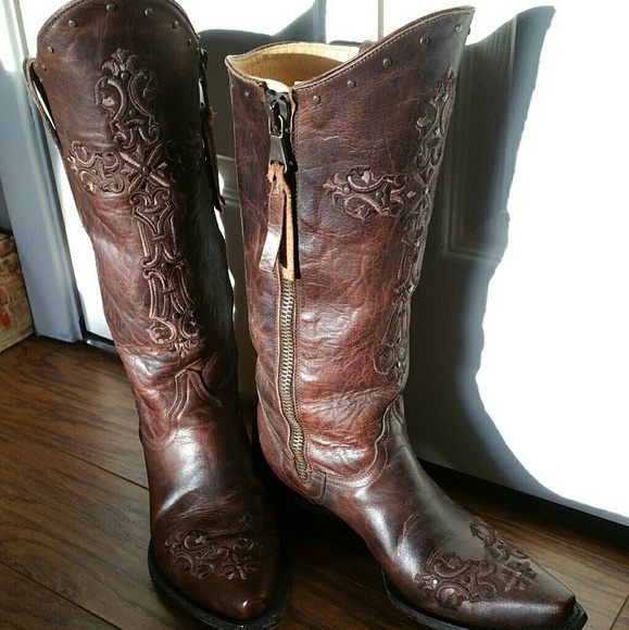 🚫SOLD🚫Cavenders cowboy boots by Old Gringo - Picture 7 of 8